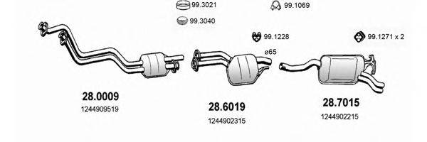 ASSO ART1418 Система випуску ОГ