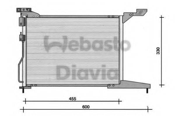 WEBASTO 82D0225093A Конденсатор, кондиціонер