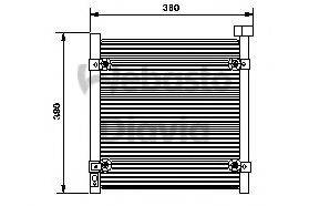 WEBASTO 82D0225422A Конденсатор, кондиціонер