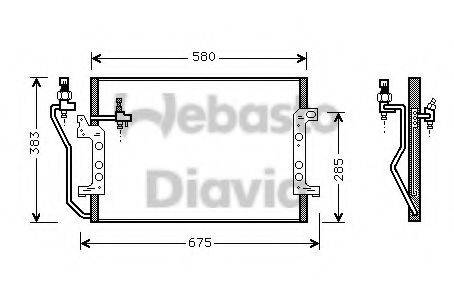 WEBASTO 82D0225483A Конденсатор, кондиціонер