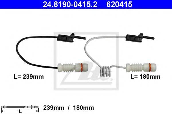 ATE 24819004152 Сигналізатор, знос гальмівних колодок