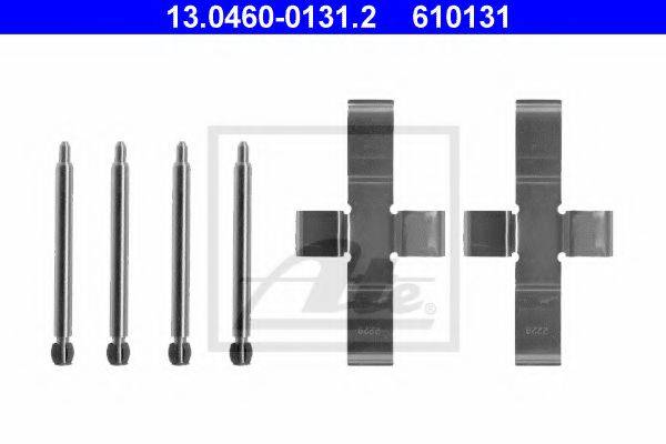 ATE 13046001312 Комплектуючі, колодки дискового гальма
