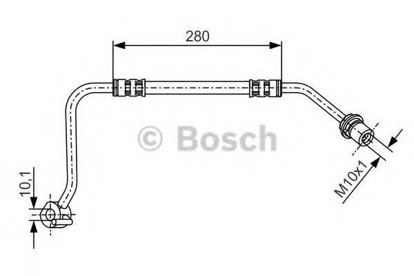 BOSCH 1987476505 Гальмівний шланг