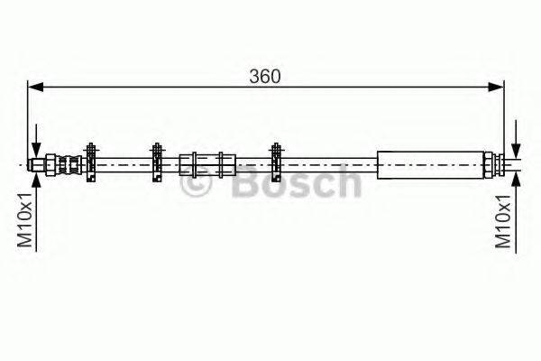 BOSCH 1987476630 Гальмівний шланг