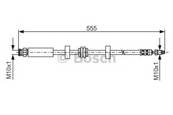 BOSCH 1987476793 Гальмівний шланг