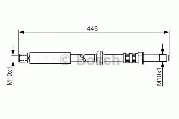 BOSCH 1987481179 Гальмівний шланг