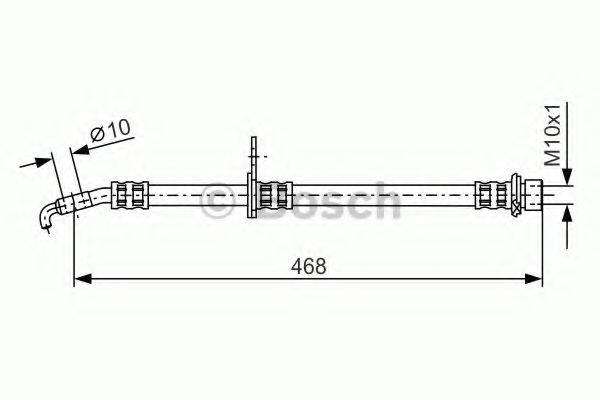 BOSCH 1987481294 Гальмівний шланг