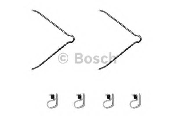 BOSCH 1987474013 Комплектуючі, колодки дискового гальма