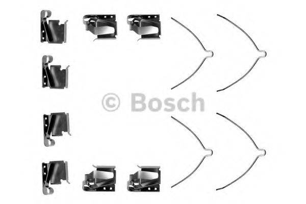 BOSCH 1987474279 Комплектуючі, колодки дискового гальма