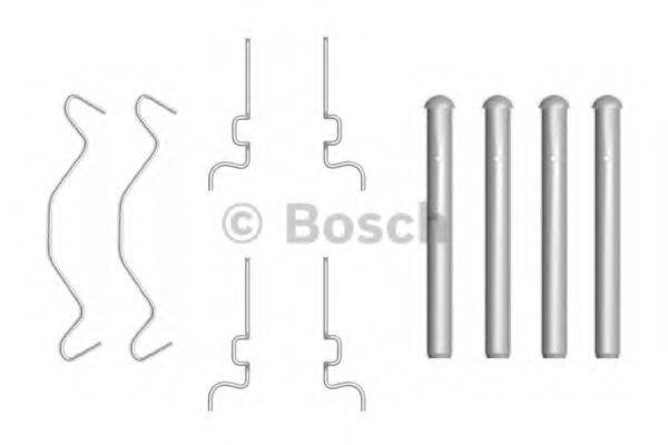 BOSCH 1987474313 Комплектуючі, колодки дискового гальма