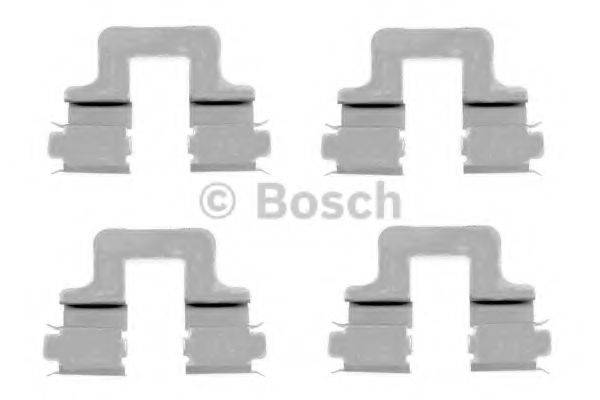 BOSCH 1987474314 Комплектуючі, колодки дискового гальма