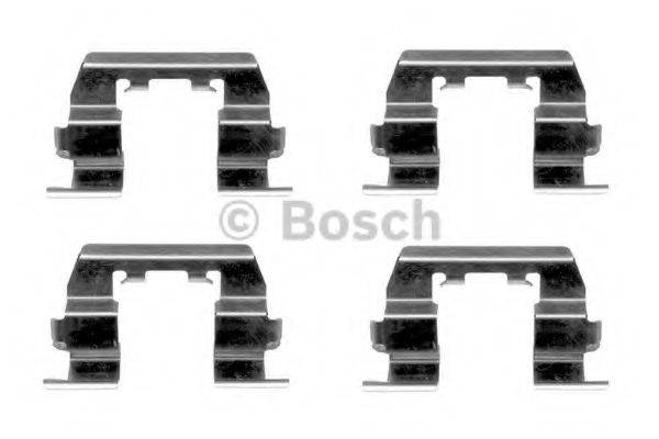 BOSCH 1987474326 Комплектуючі, колодки дискового гальма