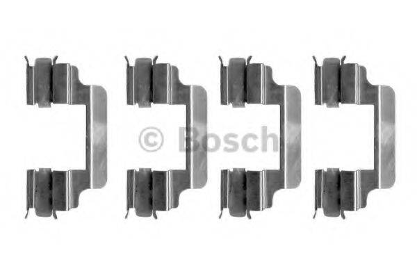 BOSCH 1987474328 Комплектуючі, колодки дискового гальма