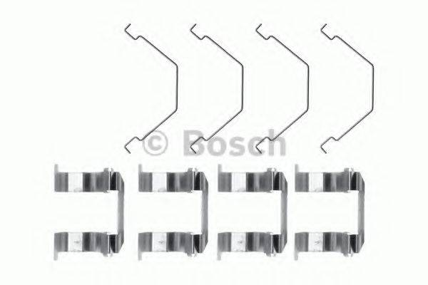 BOSCH 1987474353 Комплектуючі, колодки дискового гальма