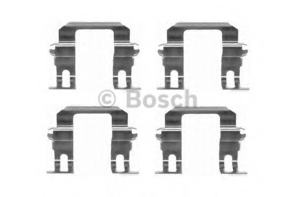 BOSCH 1987474388 Комплектуючі, колодки дискового гальма