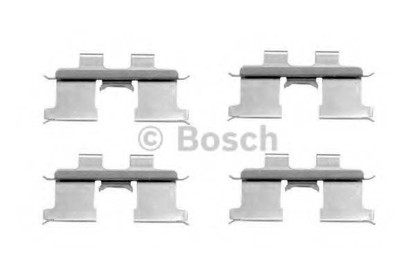 BOSCH 1987474423 Комплектуючі, колодки дискового гальма