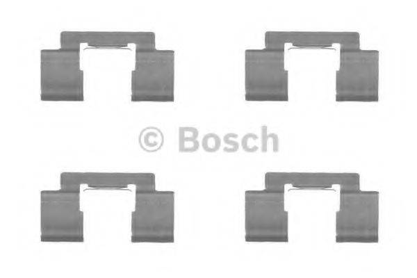 BOSCH 1987474457 Комплектуючі, колодки дискового гальма