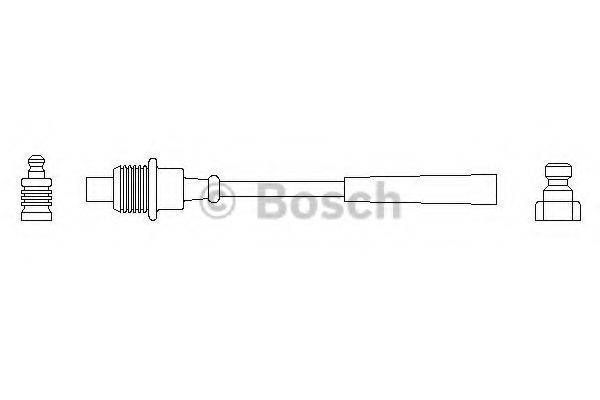 BOSCH 0986356151 Провід запалювання