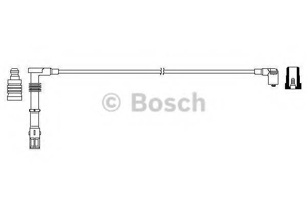 BOSCH 0986357711 Провід запалювання