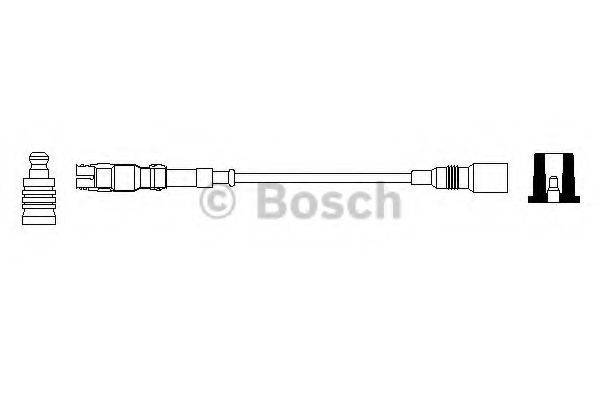 BOSCH 0986357718 Провід запалювання