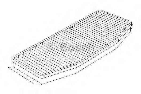 BOSCH 1987431008 Фільтр, повітря у внутрішньому просторі