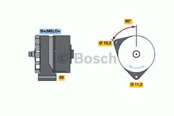 BOSCH 0120469682 Генератор