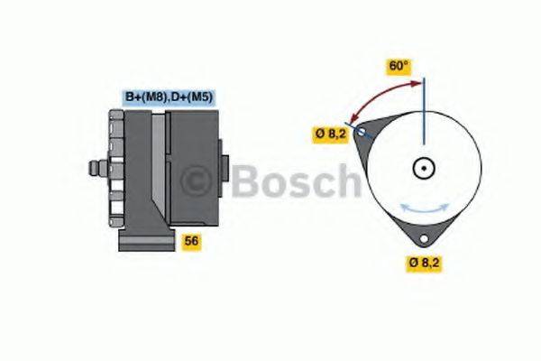 BOSCH 0120469777 Генератор