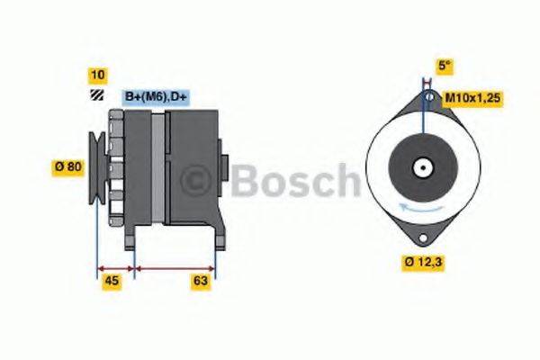 BOSCH 0120488280 Генератор