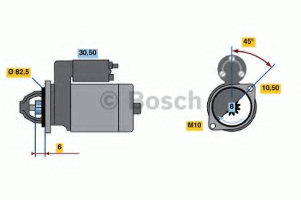 BOSCH 0986014211 Стартер