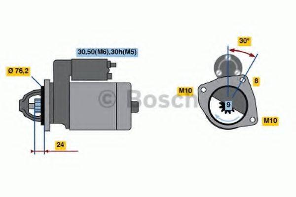 BOSCH 0986018460 Стартер