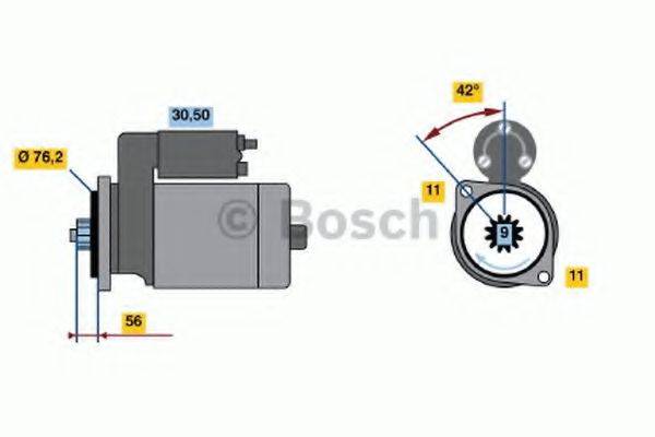 BOSCH 0986022470 Стартер