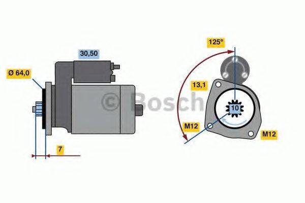 BOSCH 0986022770 Стартер