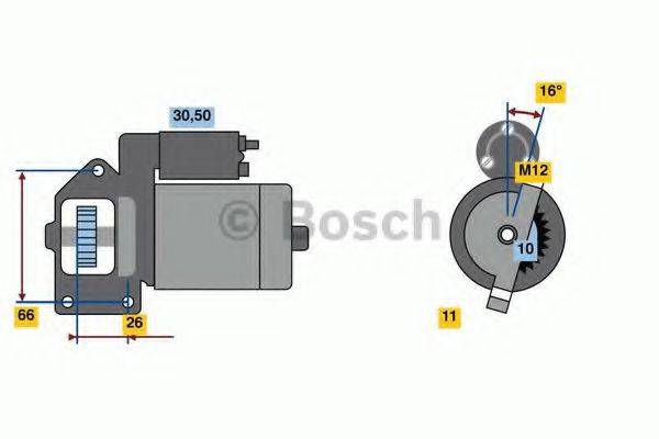 BOSCH 0986024040 Стартер