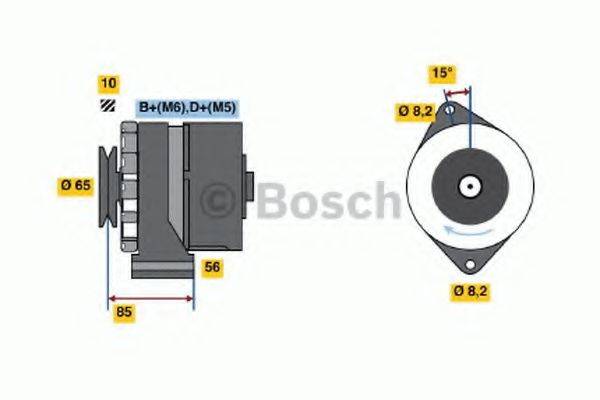 BOSCH 0120488163 Генератор