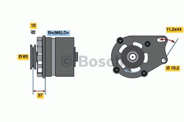 BOSCH 0986035641 Генератор