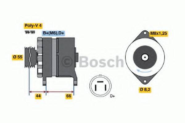 BOSCH 0986038220 Генератор