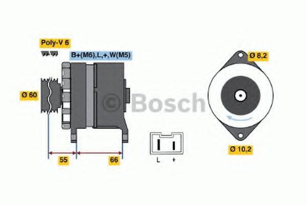 BOSCH 0986039961 Генератор