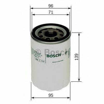 BOSCH 0986452046 Масляний фільтр