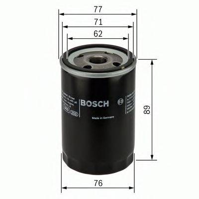 BOSCH 0986452068 Масляний фільтр