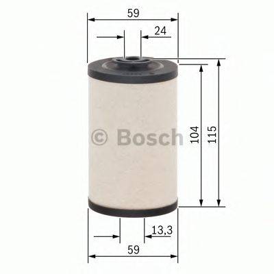 BOSCH 1457431158 Паливний фільтр