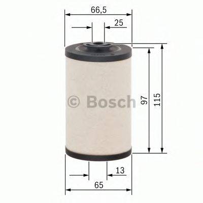 BOSCH 1457431325 Паливний фільтр