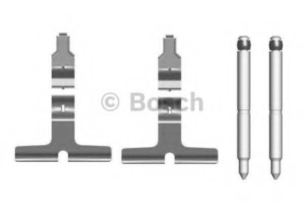 BOSCH 1987474430 Комплектуючі, колодки дискового гальма