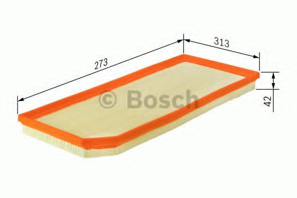 BOSCH 1457433101 Повітряний фільтр