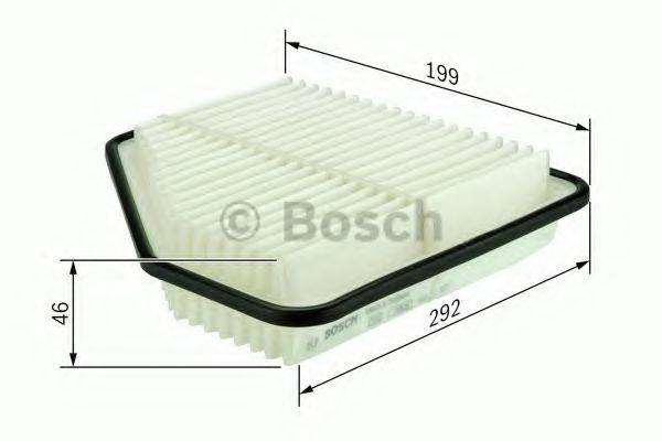 BOSCH F026400159 Повітряний фільтр