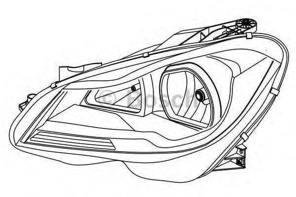 BOSCH 0301270205 Основна фара