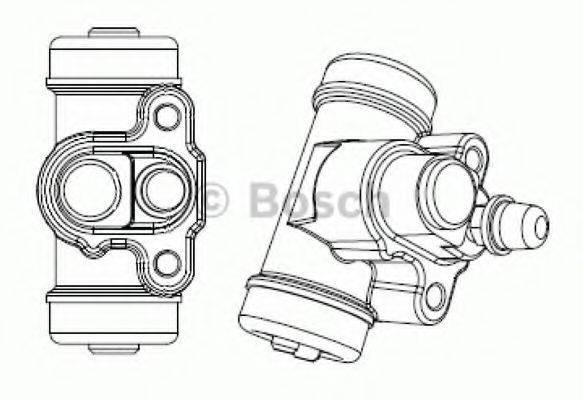 BOSCH F026002388 Колісний гальмівний циліндр