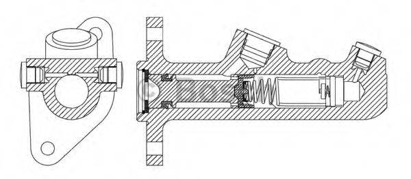 BOSCH F026003941 головний гальмівний циліндр