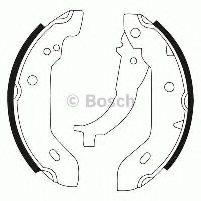 BOSCH 0986BB3531 Комплект гальмівних колодок