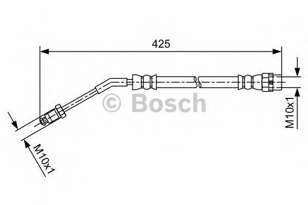 BOSCH 1987481587 Гальмівний шланг