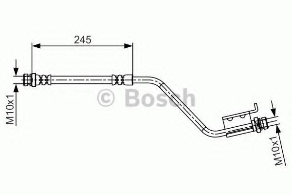 BOSCH 1987481717 Гальмівний шланг